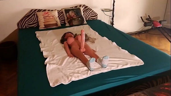 Huge Dicked Ts Stepdaughter Enjoys Ass Till He Cum A Lot Of Yummy White Juices (dollsex) Hd thumbnail