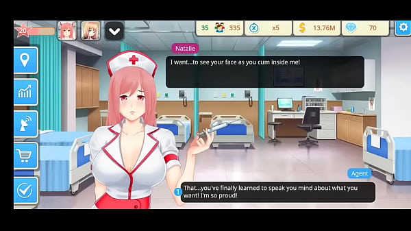 Presentation af many girls in a hentai game 