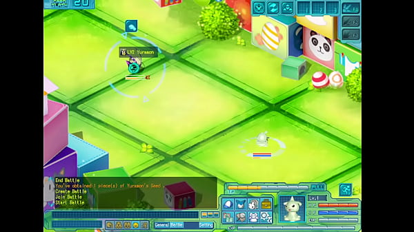 Jogando digimon RPG