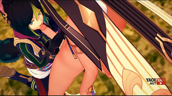 Genshin Impact Yaoi: Tighnari's Mouth Mastery - Cyno's Explosive Finish thumbnail