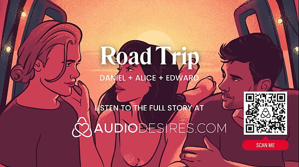 Car Threesome with Boyfriend and His Best Friend &ndash; Double Penetration, Anal & Risky Public Hookup &ndash; ASMR Porn Audio Roleplay 