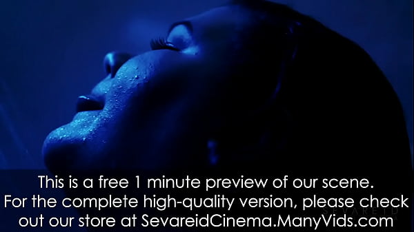 Juicy Jazmynne Pleasures Herself In The Shower Under Blue Light thumbnail