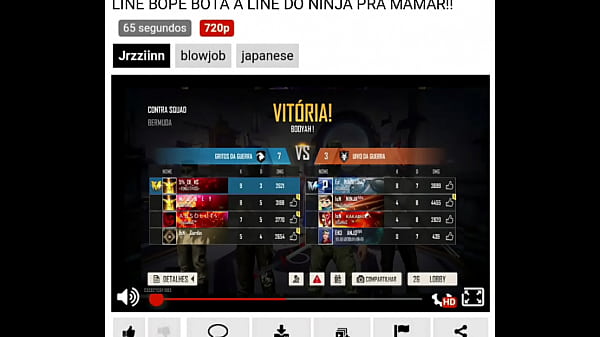 LINE BOTA NINJA PRA MAMAR!!!