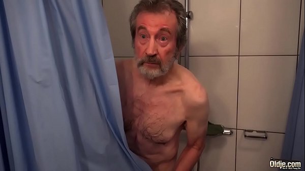 Skinny blonde takes grandpa cock deep inside her 