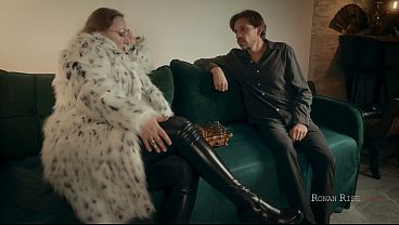 Nonton Rich Fur Domina Beats Skinny Loser At Chess Then Milks His Huge Cock Dry &ndash; Cfnm Femdom Sex - thumbnail