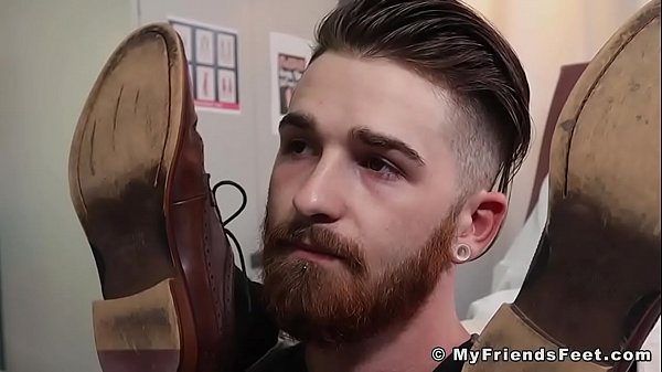 Patient licking doctors feet for cum 