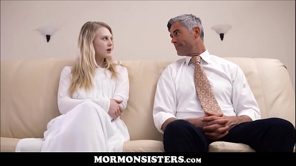 Nonton Mormon Girl Lily Rader Pleasured By Church Boss thumbnail