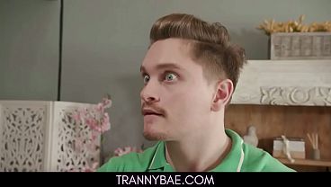Stunning Redhead Shemale Phone Bust Leads in Threesome With Horny Couple - Ariel Demure, Lana Smalls