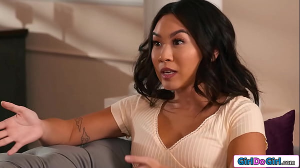 Asian Stepdaughter Kimmy Kimm Tells Her Busty Stepmom Dee Williams She Wants Bigger Tits.the Milf Tells Her That Her Boobs Are Perfect And Shows It thumbnail