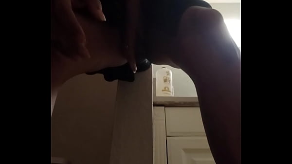 Cute Sissy Playing With Her Black Dildo In A Dress thumbnail