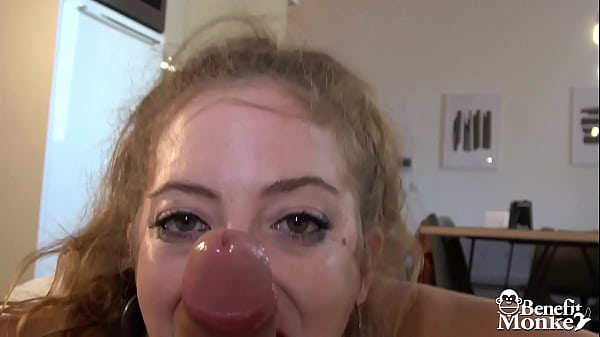 Horny Spanish Blonde Gets A Mouthful Of Cock thumbnail