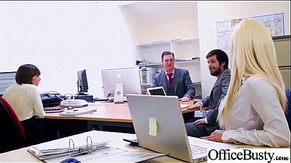 Busty Office Girl (lou lou) Get Busy In Hardcore Sex Scene clip-24 