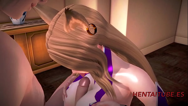 LOL Hentai 3D - Ahri having sex 