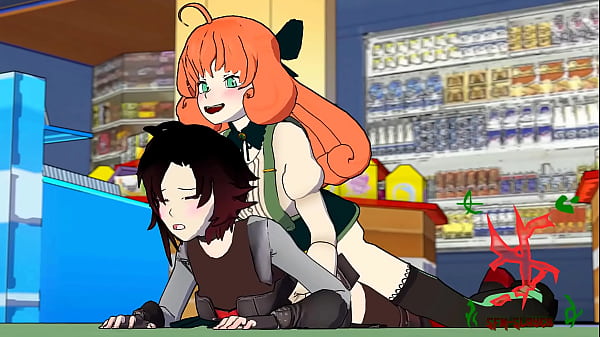 futanari sex in super market 