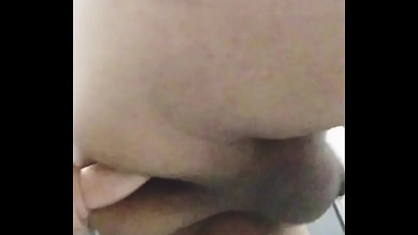 Mexican shemale fucks her ass with big dildo 