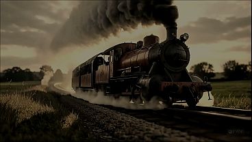 Nonton Ranger Dan And Betsy Ann Meet On The Train In A Fateful Ai Encounter. Ai Generated At Dyop thumbnail