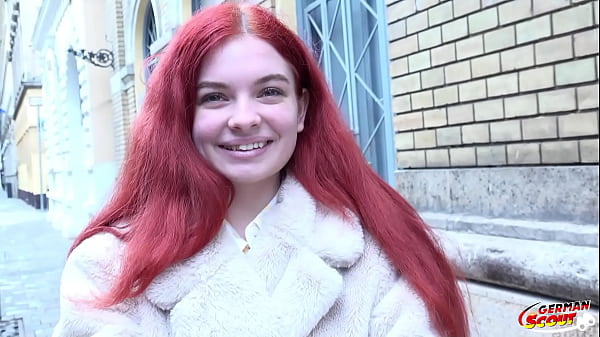 German Scout - Small Red Hair Teen Talk To Rough No Condom Sex At Amateur Casting thumbnail