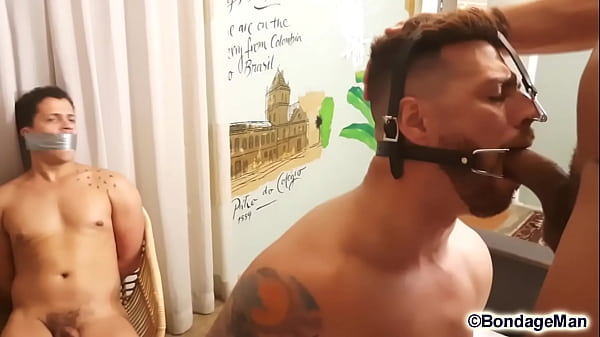 Several Brazilian Guys Bound And Gagged From Bondageman.us Website Now Available Here In Xvideos. Enjoy Handsome Guys In Bondage And Struggling And Moaning. thumbnail