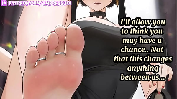 (Hentai JOI) 4 Min JOI Challenge: You Become Your Ex-Wife'_s Slave (femdom, feet, humiliation)