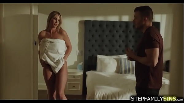 Milf rachael cavalli caught her stepson in law keep her mouth shut the guy fills his horny stepmom in laws mouth with his big cock 