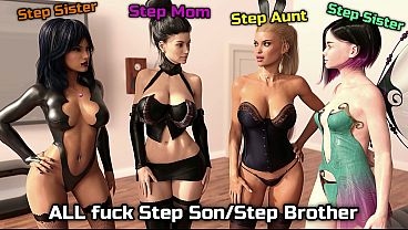 Dreams Of Desire[halloween] | Big Tits Horny Milfs Step Mother, Stepaunty And Two Hot Perfect Teens Stepsisters Fuck Stepson's/stepbrother's Big Cock | Hottest Highlights | Part #4 thumbnail