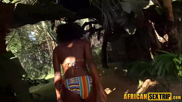 Black Sexy Milf Gives Me A Blowjob Outdoors Pov As I Film Gonzo Moviw thumbnail