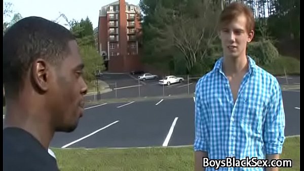 White Sexy Teen Gay Boy Love Big Black Dick Inside Him 15