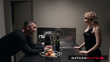 Slutty Petite French Emmanuelle Worley Takes A Fat Cock Up Her ASS On First Date