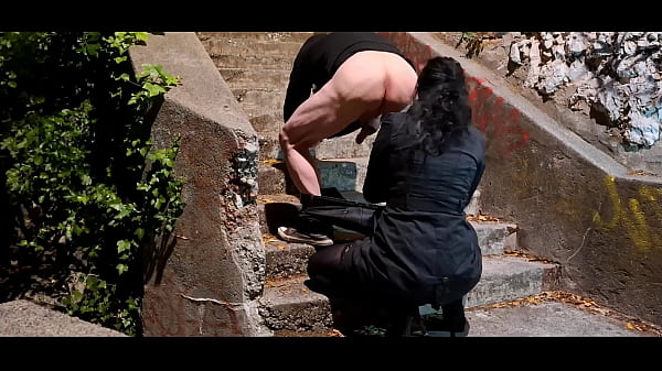 Guy Gets His Cock, Ass N Balls Sucked By Girl From Behind thumbnail