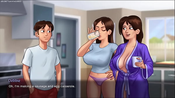 Busty Stepmom Loves Show Him Her Huge Breast - Summertime Saga New On By Kompas Productions thumbnail