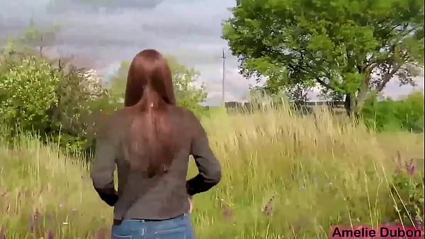 Horny GF Deep Blowjob Dick Best Friends in Nature - Cum Swallow 