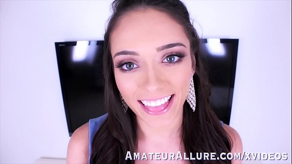 Brunette With Big Tits Sucks Cock & Fucks For Cum thumbnail