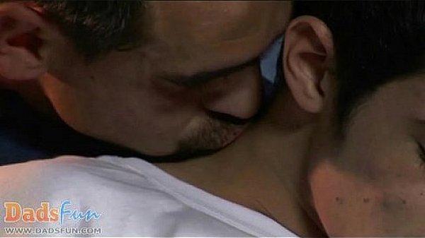 Young twink painters seduced by the older gay host 