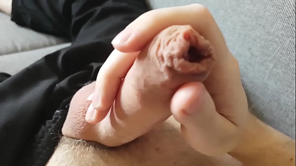 Jacking My Uncut Cock Close Up For You To See thumbnail