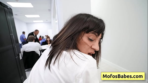 Watch This Busty Milf Enjoy Office Fuck And Cock Sucking thumbnail