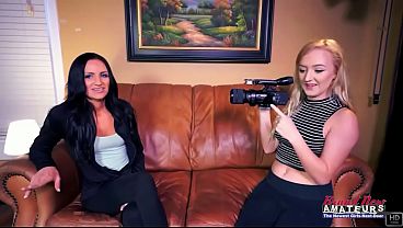 Horny Blonde Alex And Carmen Brunette Coed Duo Twat Play Share Dick!