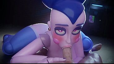 Ballora no de dejara ir mientras te la chupa