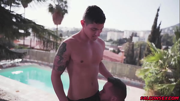 Hunk Latino Bastian Karim Loves Sucking Tyler Berg's Cock thumbnail