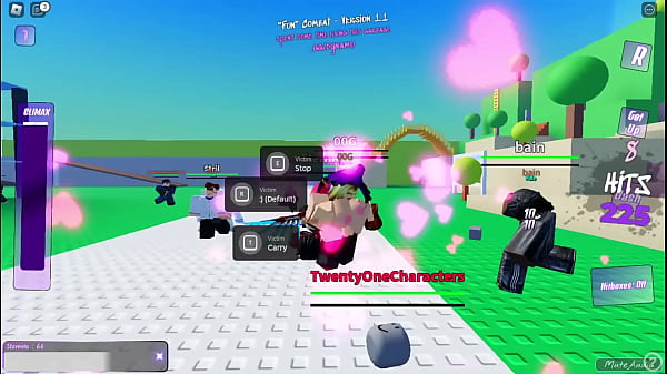Having a nice time with a lot of girls - Roblox 
