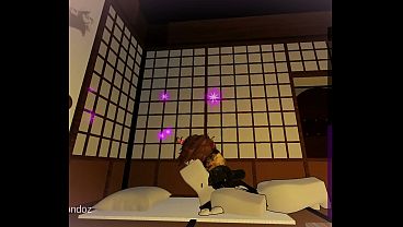 Fudendo uma garota aleatoria que eu tinha adicionada no Roblox