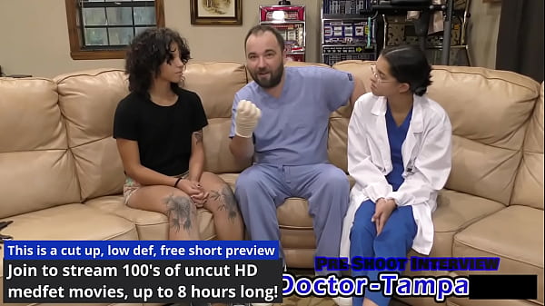 Dr Tampa - Nicole Luva's 1st Gyno Exam 