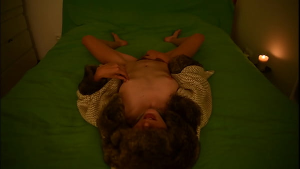 Teen Masturbating And Moaning In Green Boho Bedroom thumbnail