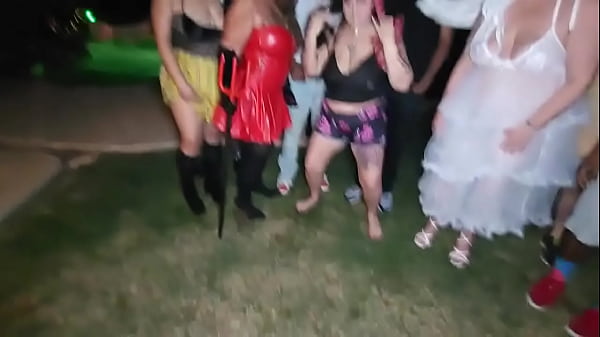 Nonton There Is Nothing Like Having A Freaky Orgy During Halloween And That Is Just What We Do.check Out The Party Turned Orgy O... thumbnail