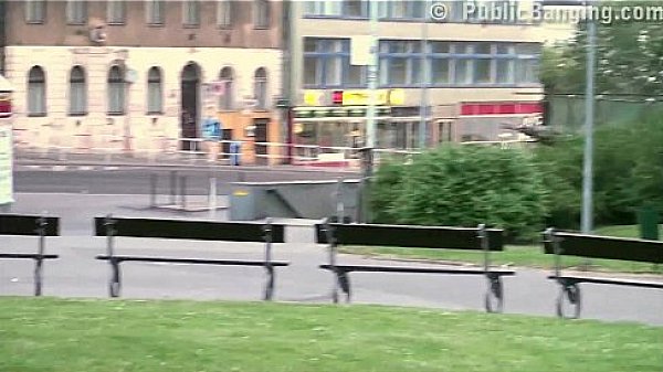 Nonton Public Street Gangbang Threesome With A Young Pretty Teen Girl thumbnail