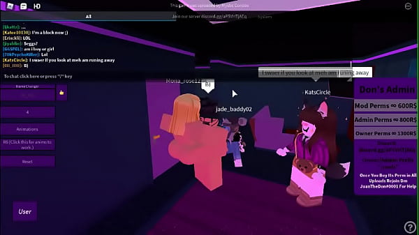 Cojiendo a_una tipa_en roblox