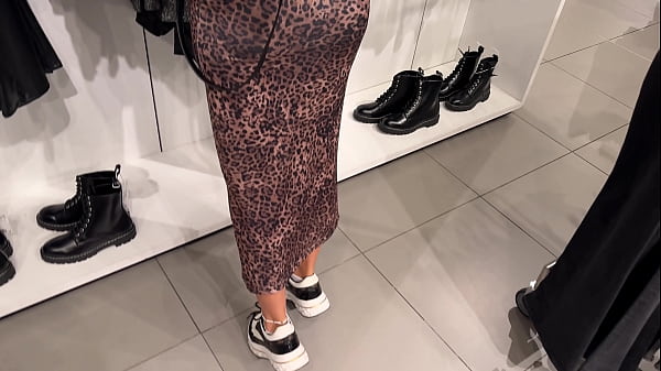 Passionate Sex In The Store. Cum On Face thumbnail