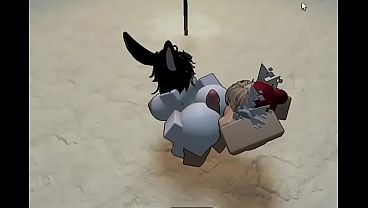 Coneja puta en acci&oacute;n 