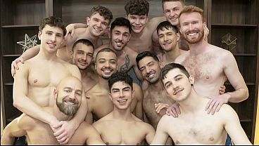 Ass needs 2w rest after BRUTAL gangbang! Alfonso Osnaya 1st Cumdump experience is fucking CRAZY! The boys fuck him ass hard as they can!