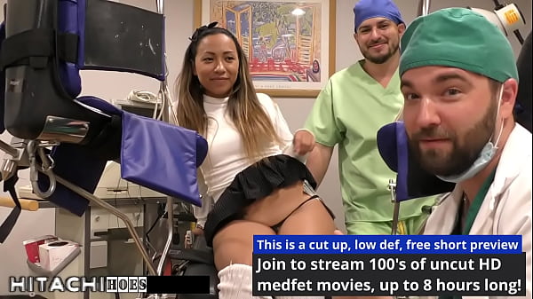 Melany Lopez Must Cum During College Entrance Physical Like All 1st Year Girls! Doctor Tampa And Nurse Aria Nicole Love Making The Student Body Cum thumbnail