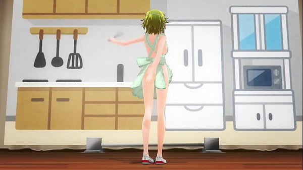 Public nude apron dance by tarako 